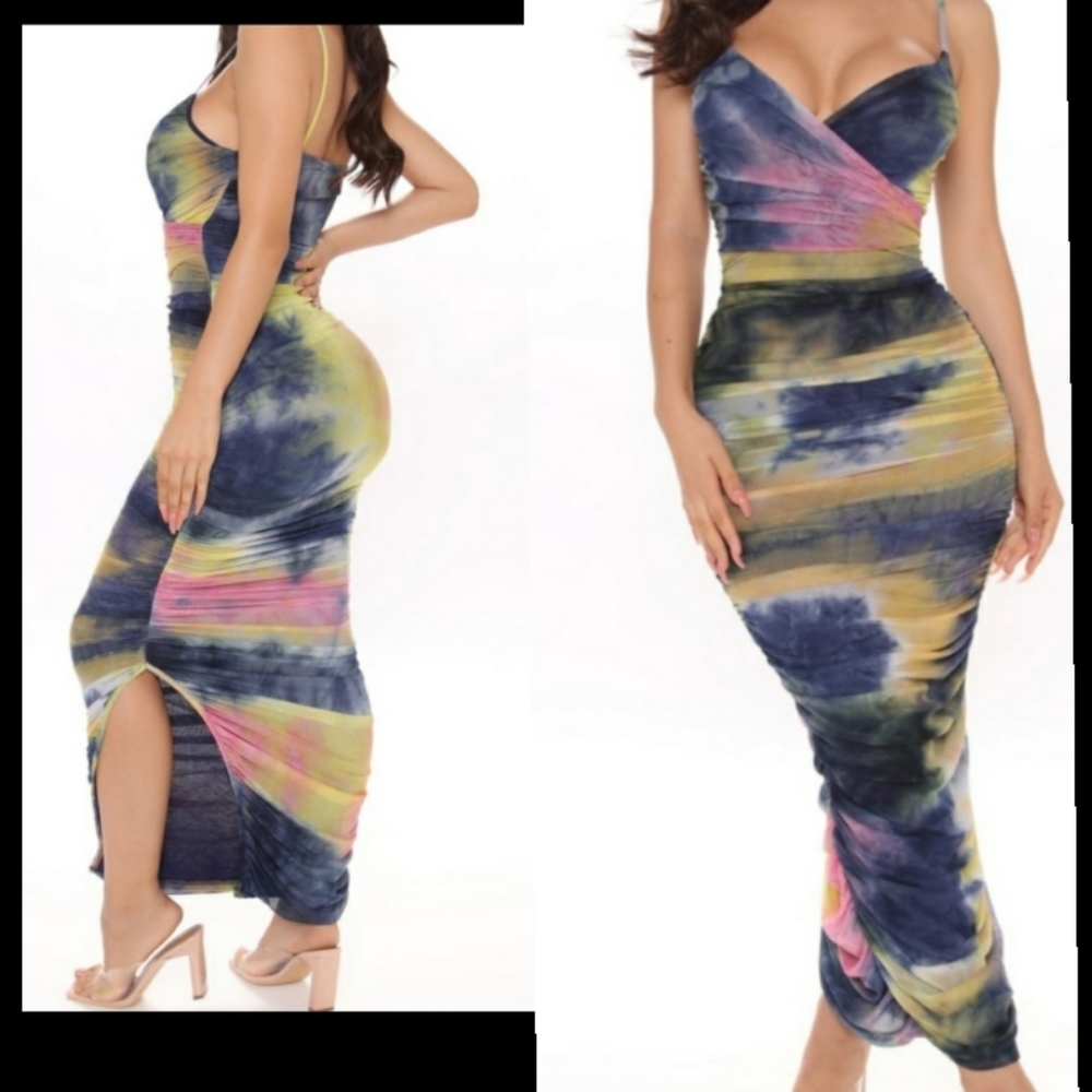 Me Before You Tie dye Dress Size Medium